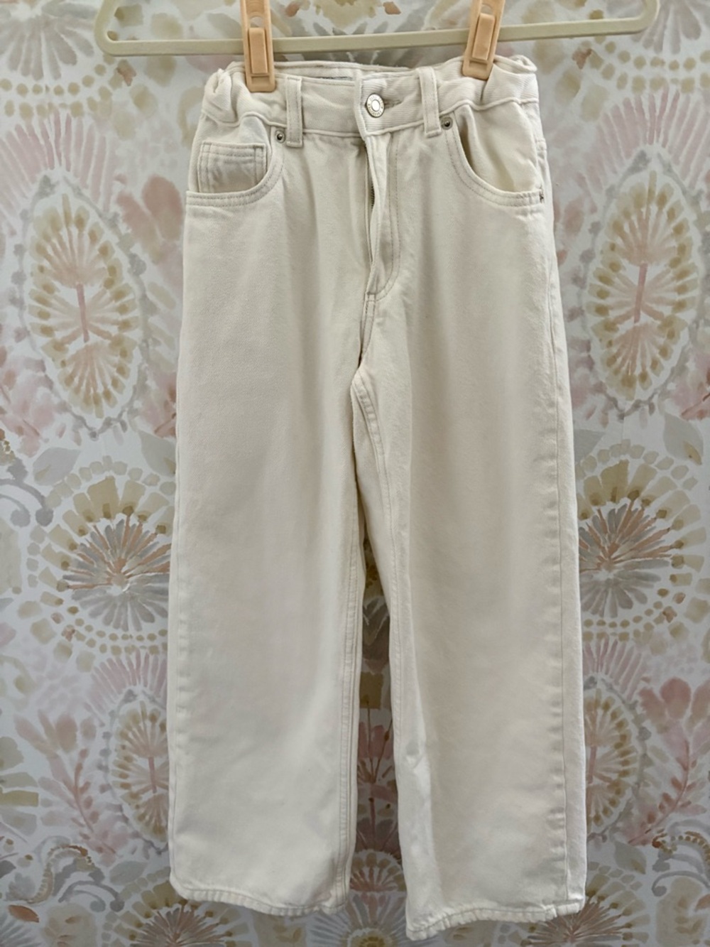 Zara Cream Kids Jeans